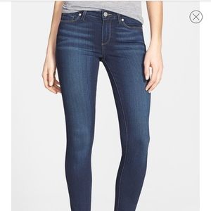 Paige dark denim skinny jeans